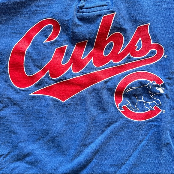 Vintage Y2K Starter Chicago Cubs Kids Jersey T Shirt MLB Baseball Tee - Picture 9 of 11